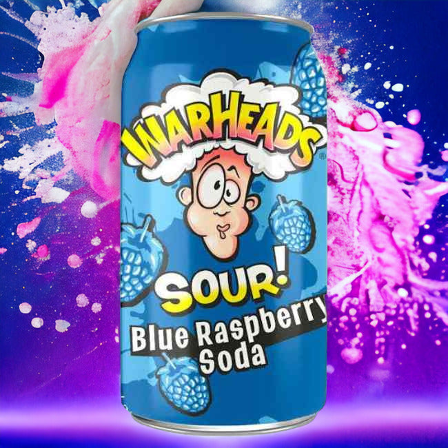 Sour WarHead Blue Raspberry