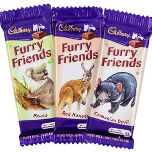 Cadbury Dairy Milk FURRY FRIENDS