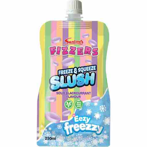 Fizzers Freeze & Squeeze Slush blackcurrant