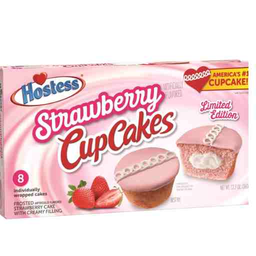 Hostess Strawberry Cupcakes