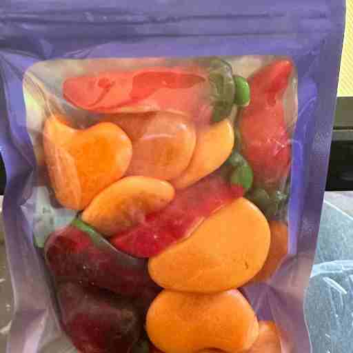 Hot Chilli Gummy Lollie Packet