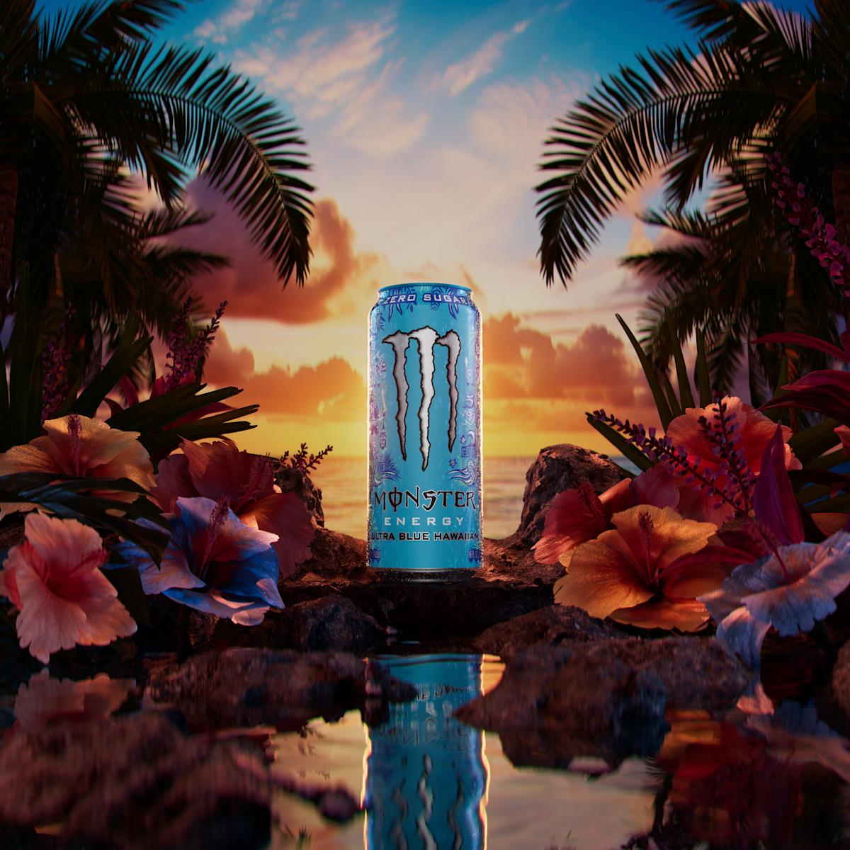 Monster Ultra Blue Hawaiian