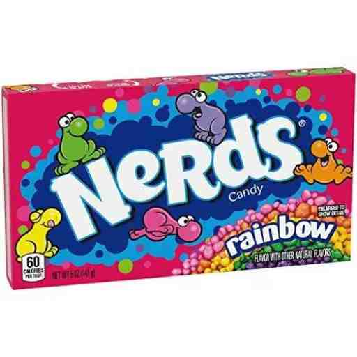 Nerds Rainbow movie boxs