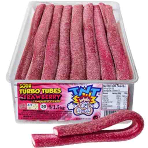 Sour Strawberry Turbo Tubes
