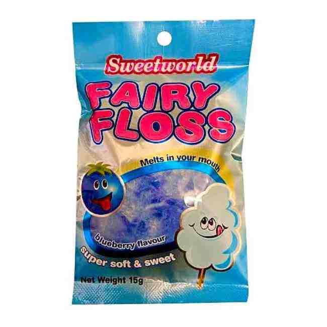 Sweetworld Fairy Floss Blueberry