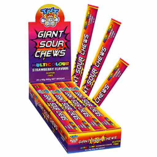 Giant TNT Sour chew bars