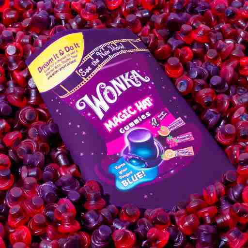 Wonka Magic Hat gummies