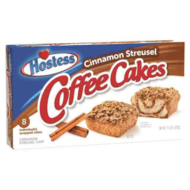 Hostess cinnamon coffee cakes