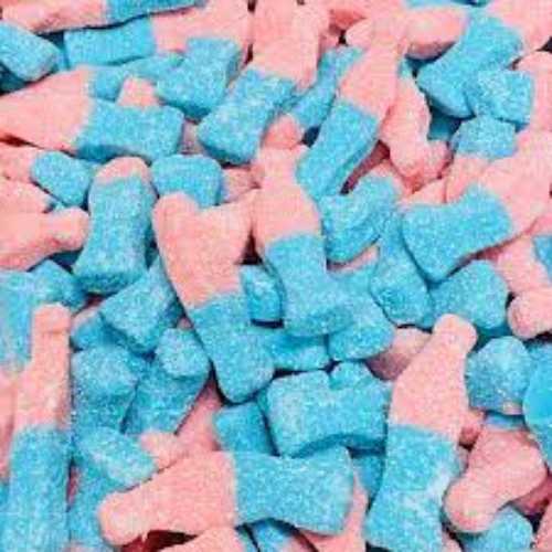 Fizzy Bubblegum bottles 150g