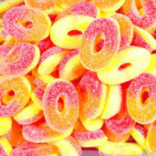 Peach rings 500g