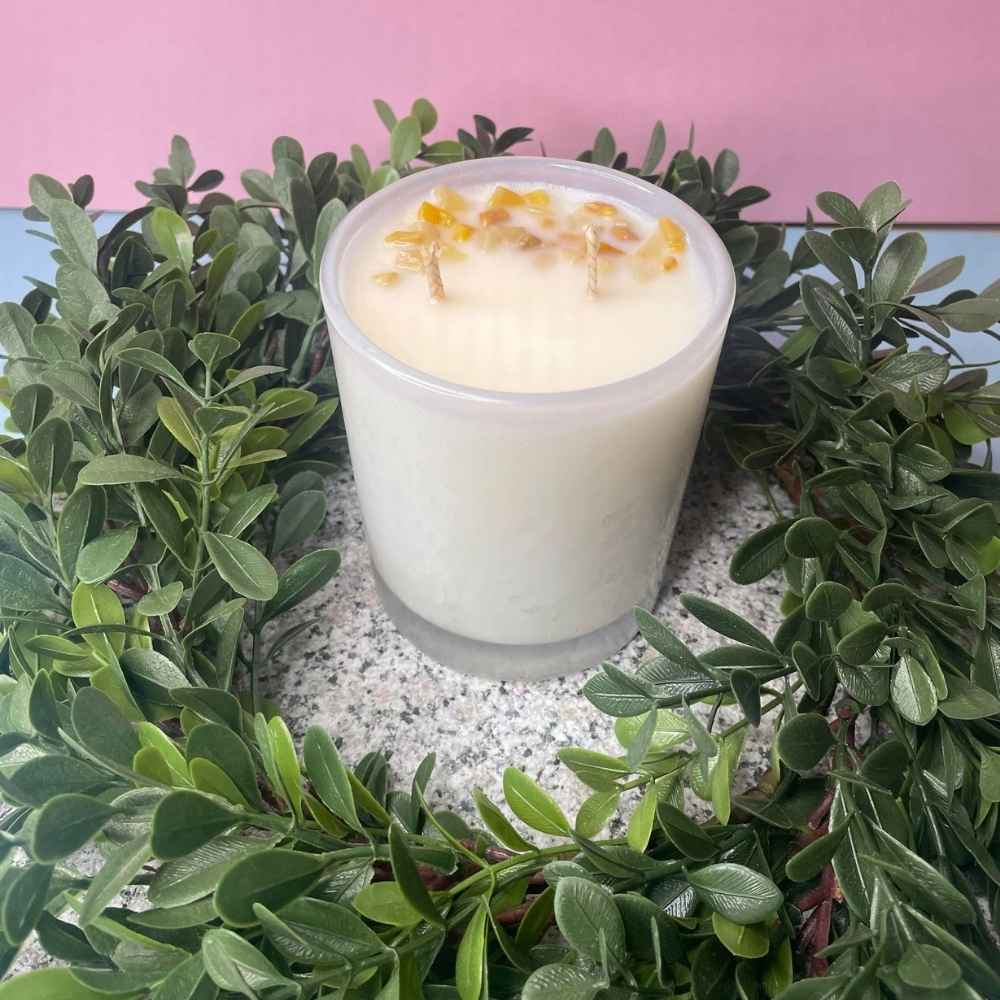 Soy crystal candles Yellow Aventurine