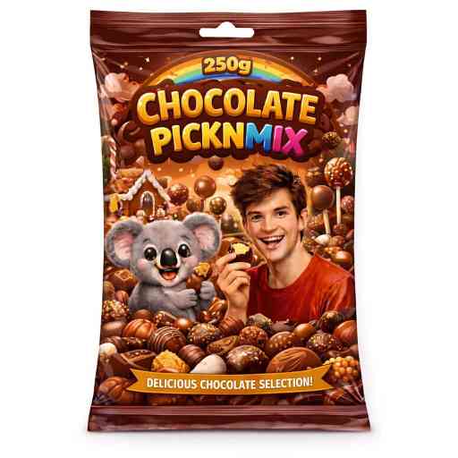 Chocolate Pick N Mix 250 Grams