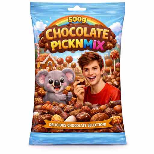 Chocolate Pick N Mix 500 Grams