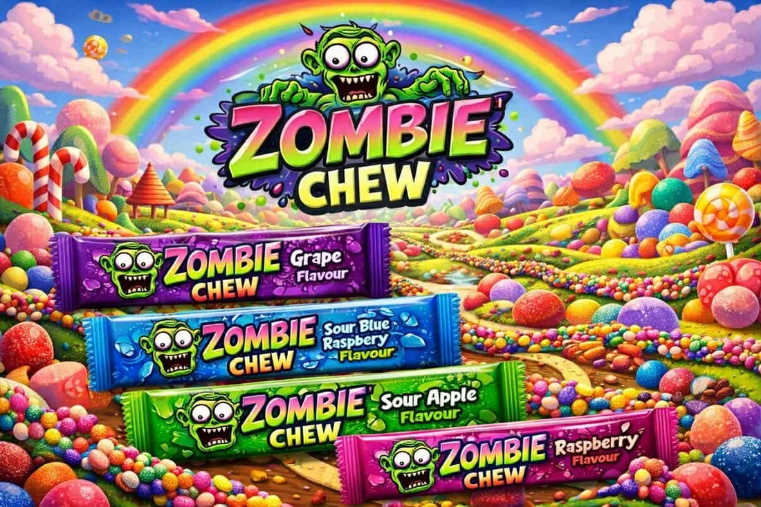 Zombie Chew bars Varities