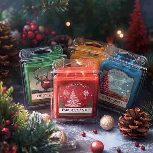 Christmas 5 Cavity Wax Melts