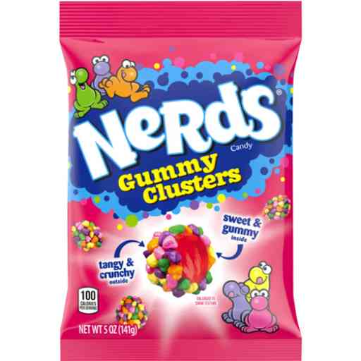 Nerds Gummy clusters Medium Peg Bag