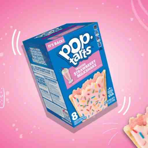 Pop Tarts Strawberry Milkshake