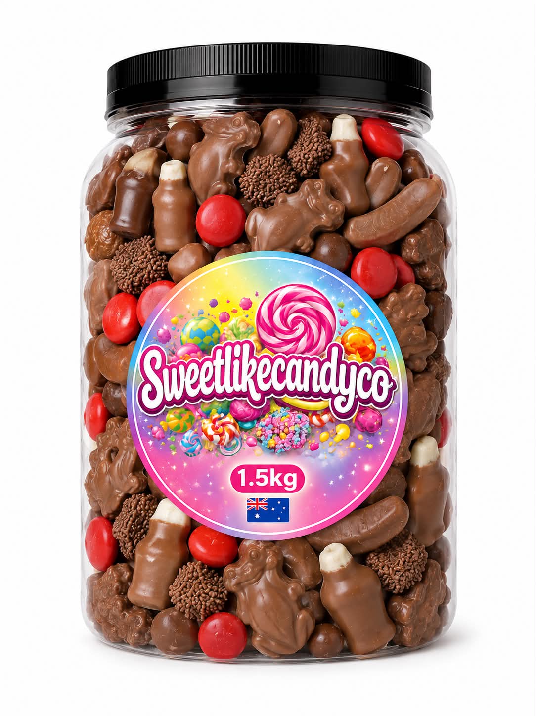 Chocolate Pick N Mix 1.5kg Jar