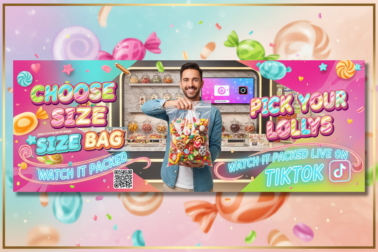 Pick'n'Mix Candy Banner