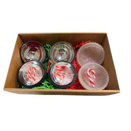 Trio Pack Candle Jars Christmas