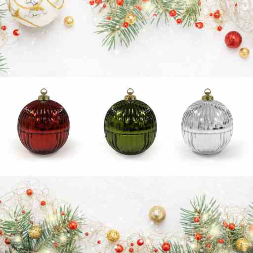 Christmas Bauble Jars